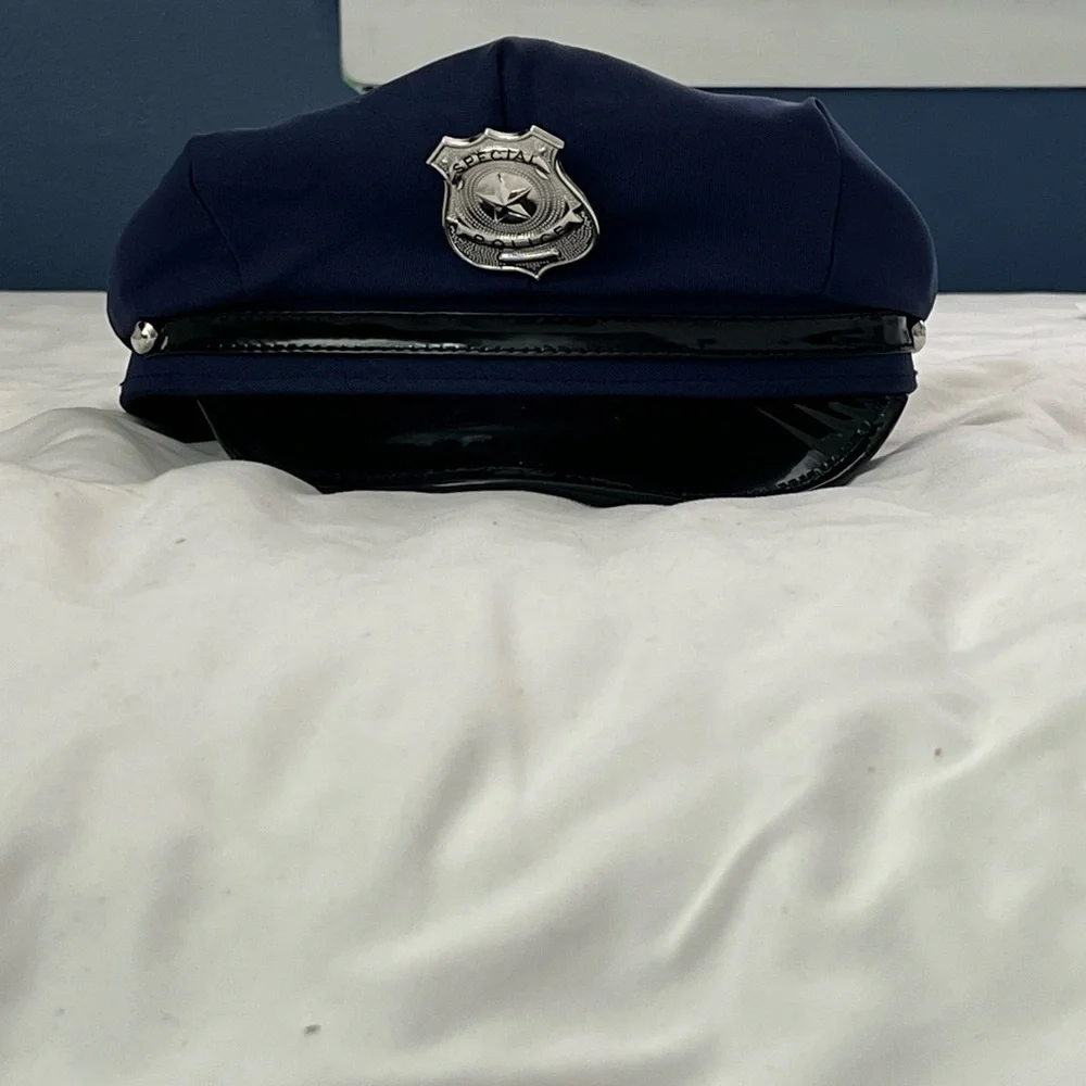 Spirit Navy Blue Police Costume Set - Picture 6 of 14